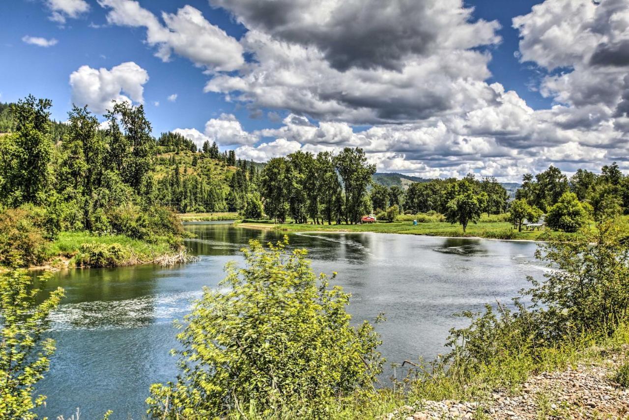 Private 2-Acre Retreat With Mtn Views, Walk To River Saint Maries エクステリア 写真